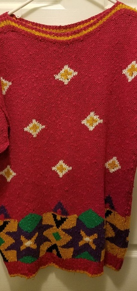 Multi-colored Counterparts Sweater - Picture 3 of 4